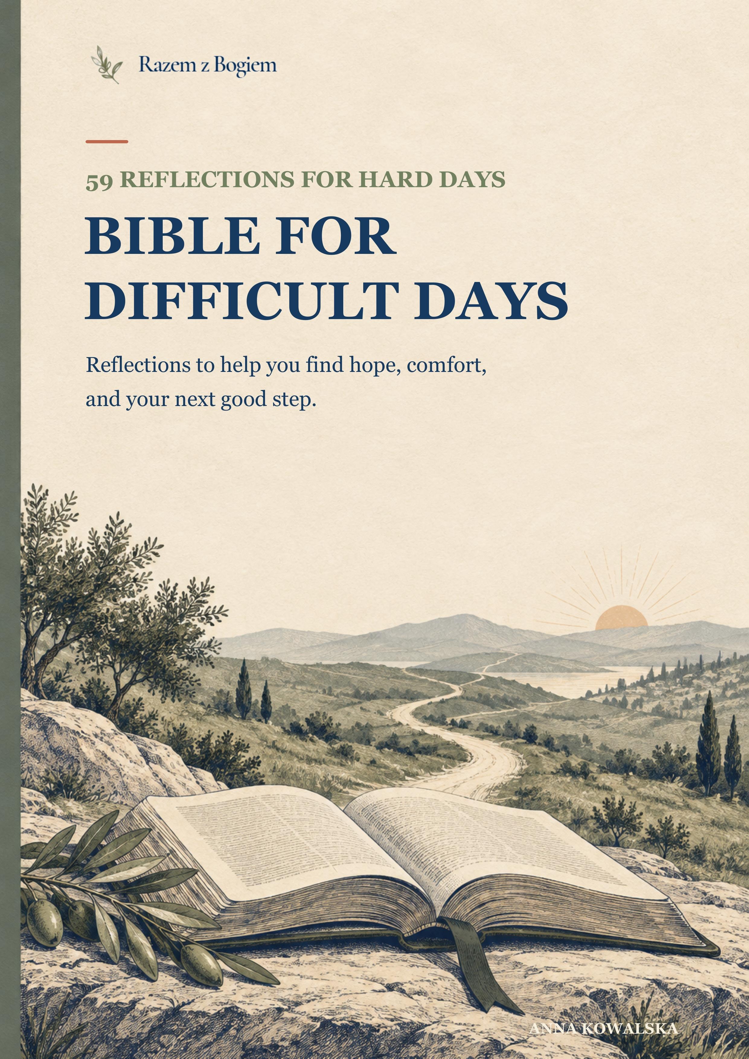 Okładka e-booka „Biblia na trudne chwile”